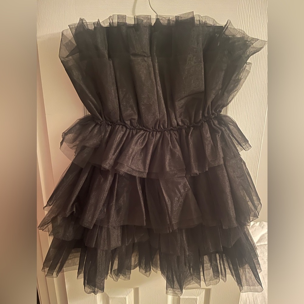 Mable Tiered Tulle Dress